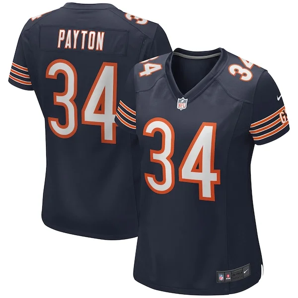 None Walter Payton Game Jersey - Navy | NFL Player Jersey | NFL Footba
