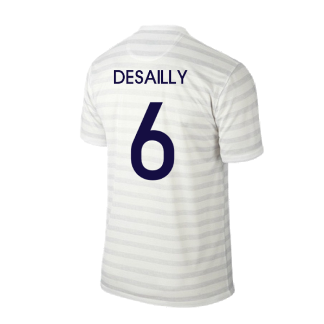 Desailly 6 Supporter Grade France Away Fan Jersey (Adults)