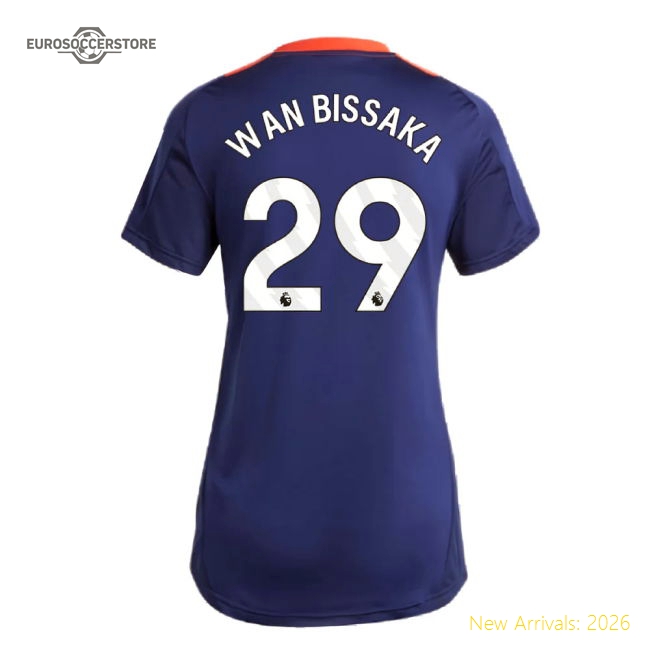 2024-2025 Man Utd Womens Exclusive Wan Bissaka Jersey Climacool