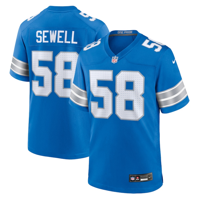 None Penei Sewell DET Lions Legendary Great Value Jersey Game Day Wear