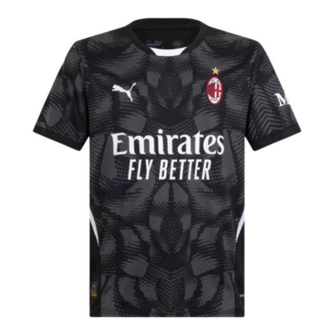 2024-2025 AC Milan Home Goalkeeper Shirt (Black) (DONNARUMMA 99)