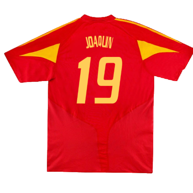 Spain National Squad Traditional Home Soccer Jersey