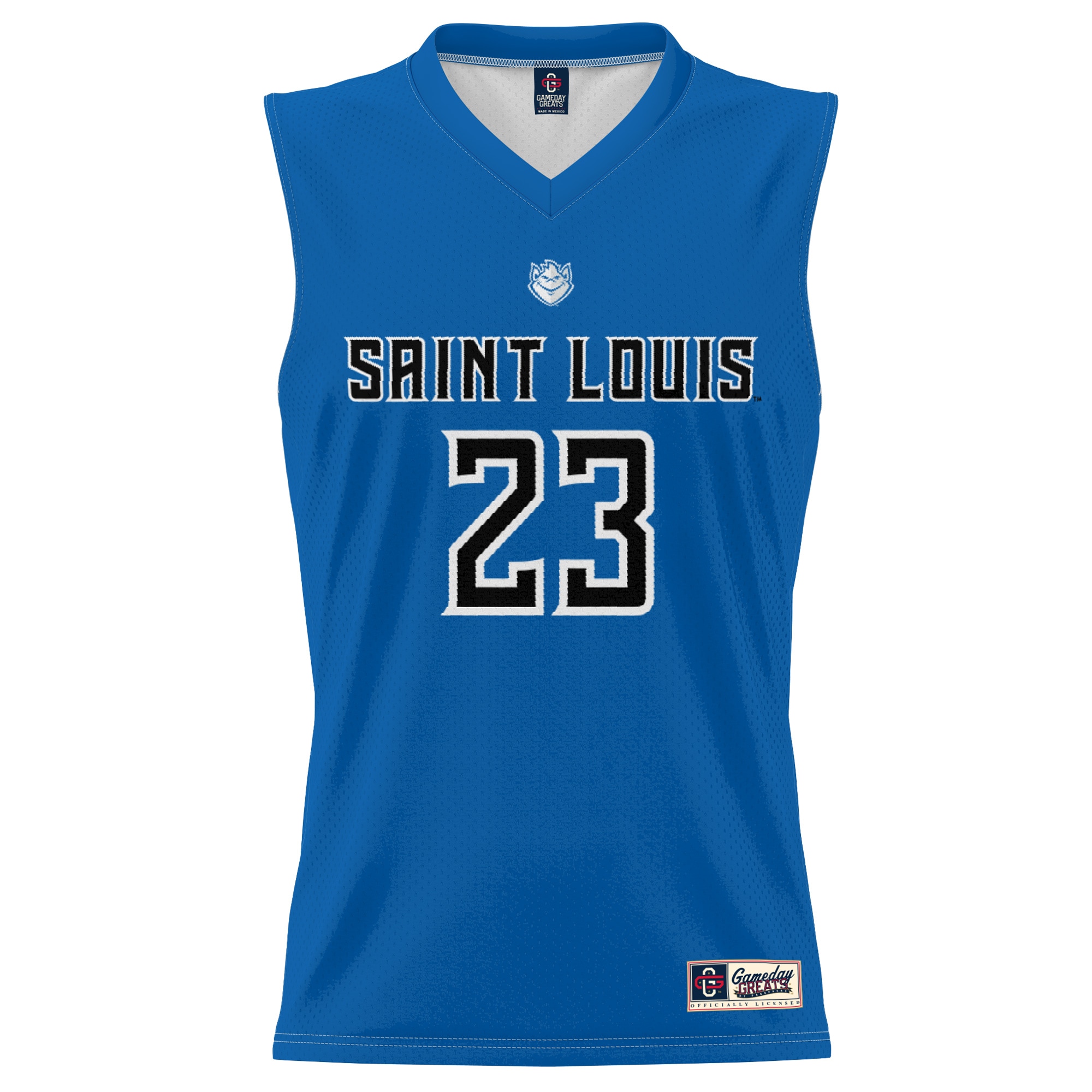 [NJP] Saint Louis Billikens GameDay Greats Youth Lightweight Basketball Jersey - Blue