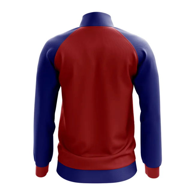 Match-Ready Premium-Quality Nepal Concept Football Track Jacket (Red)