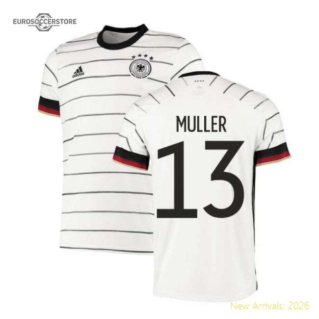 Germany 2020 Home Jersey Shirt Football Fan Apparel Football Fan Gear