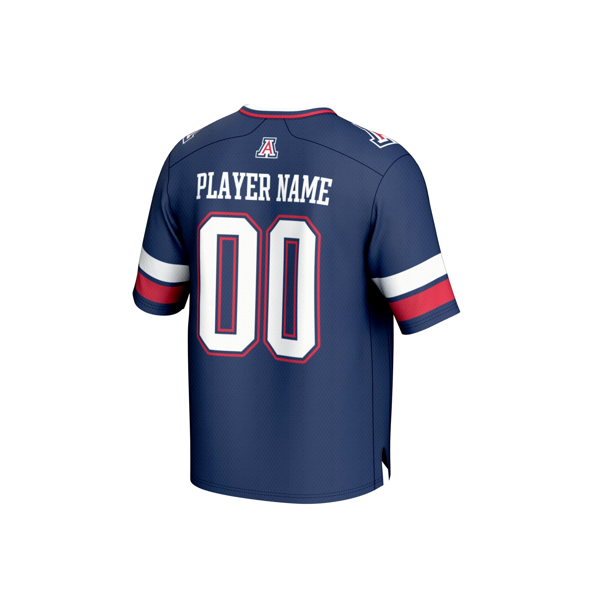 Arizona Wildcats GameDay Greats Unisex NIL Pick-A-Player Lightweight Collegiate Football Fashion Jersey - Navy