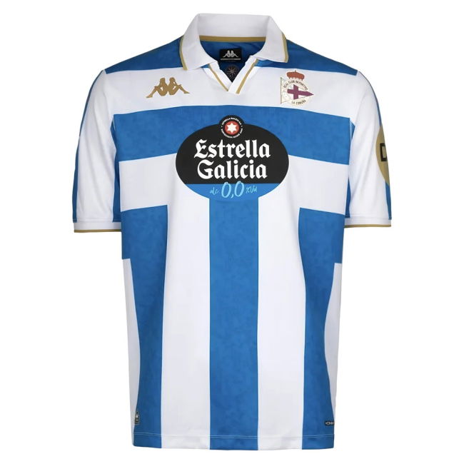 2025-2026 Deportivo La Coruna Home Shirt for