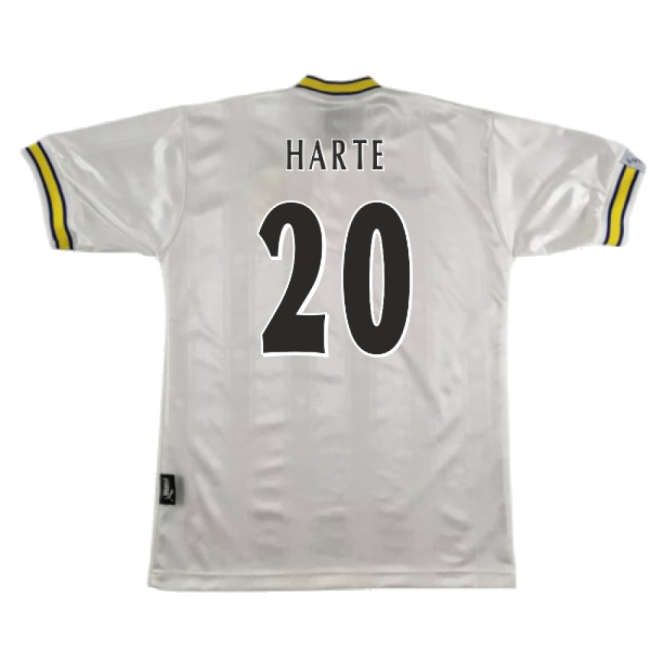 Match Quality Leeds Home Shirt L Mint Harte #20 Fresh Look Replica...