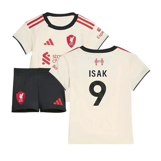 2025-2026 Liverpool Away Baby Kit (Isak 9) - fan gear