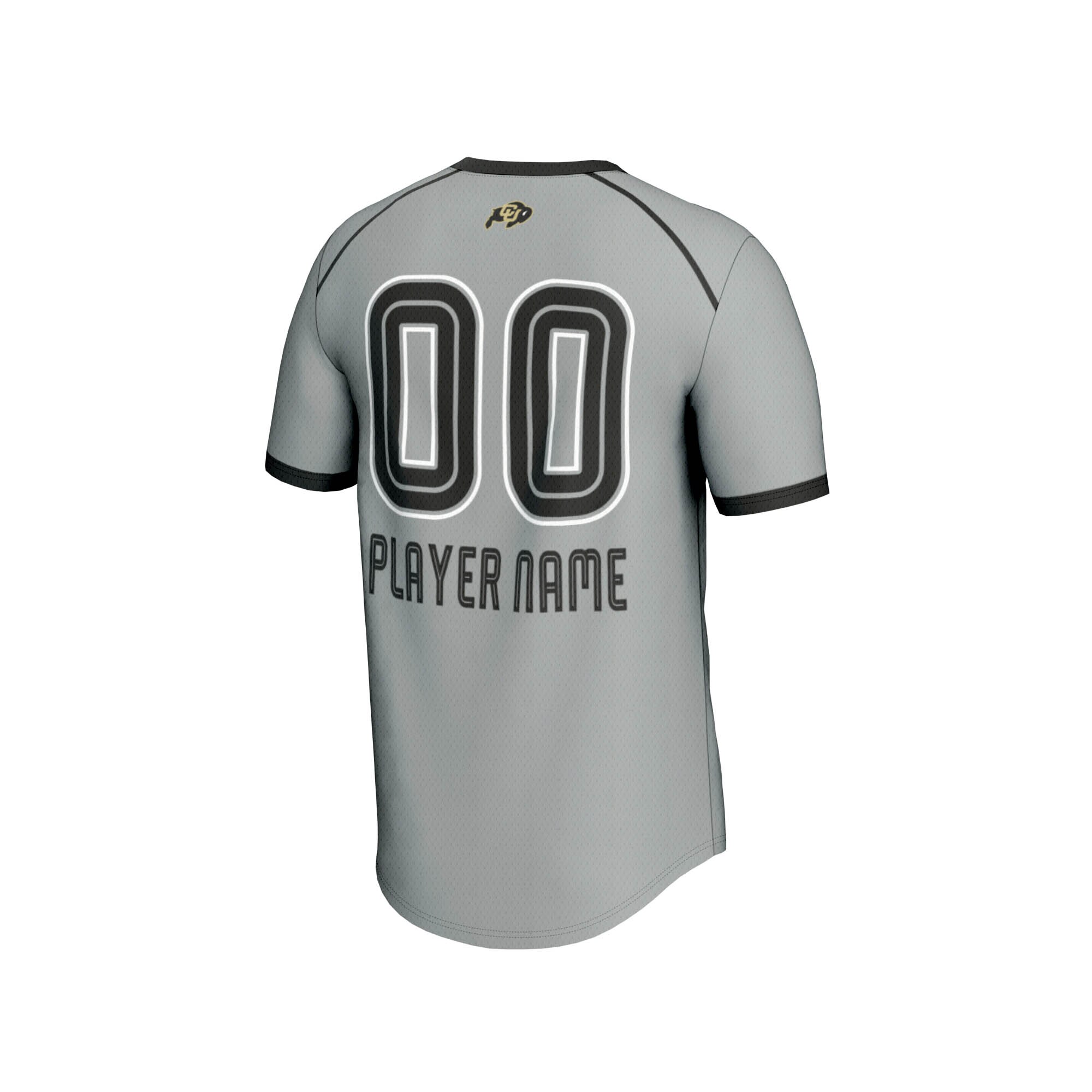 [NJP] Colorado Buffaloes GameDay Greats Unisex NIL Pick-A-Player Women's Lacrosse Lightweight Jersey - Gray