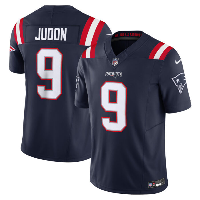 Men's New England Patriots Matthew Judon Nike Navy Vapor F...