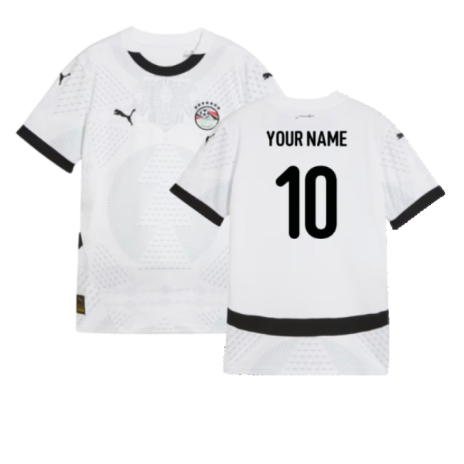 Highperformance Egypt Kids 20242025 Away Jersey Slim Breathable