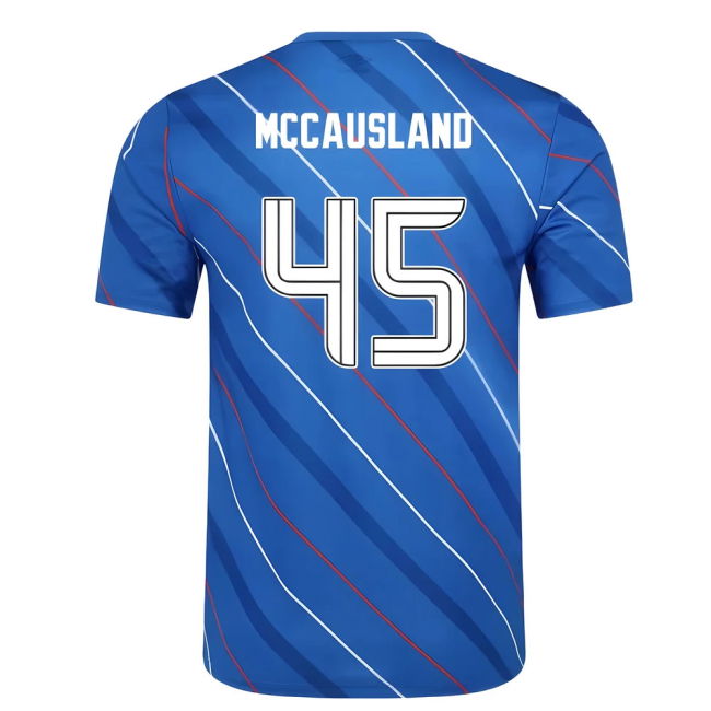 Professional 2025-2026 Rangers Home Home Lapis Blue With Collector's