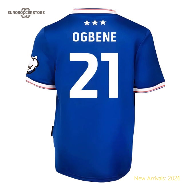 2025-2026 Ipswich Town Home Shirt - Kids (Ogbene 21)