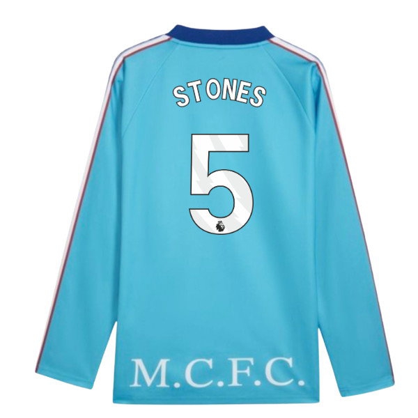 [JGK] 2026-2027 Man City KING Jersey LS (Blue) (Stones 5)