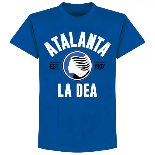 Atalanta Official T-shirt Soccer Jersey - Fan Gear - Match Day