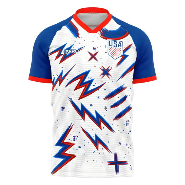 2025-2026 USA Pre-Match Concept Shirt Adult Short Sleeve
