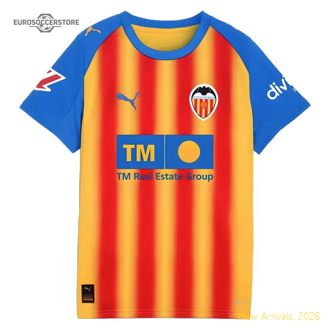 Authentic Performance 2025-2026 Valencia Third Shirt (Kids)