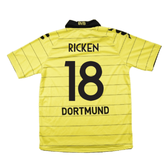 Borussia Dortmund Home Shirt (Ricken 18) 2010-11 Fan Edition