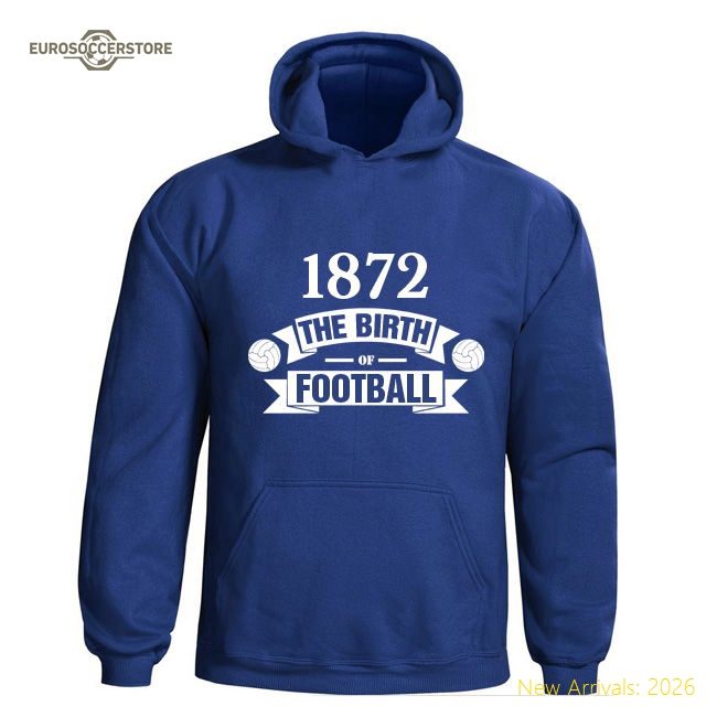 Rangers Birth Of Football Hoody (blue) - Kids