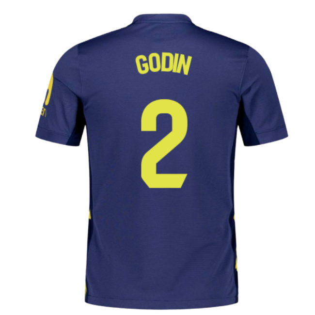2025-2026 Atletico Madrid Away Football Shirt (Godin 2)