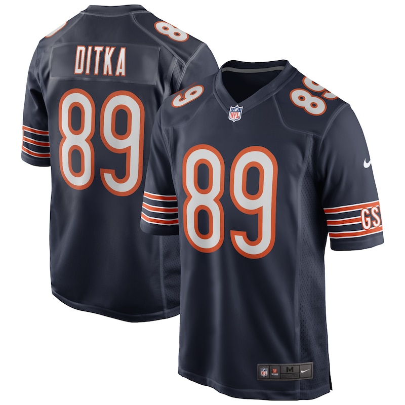 None Mike Ditka CHI Bears Retro Budget-Friendly Jersey Football Appare