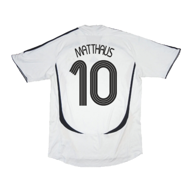 Matthaus 10 Player Issue Style Germany Home Pro Level Shirt 2005-2006