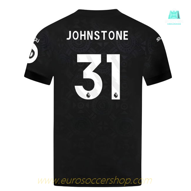 2025-2026 Wolves Goalkeeper Home Shirt (Black) (Johnstone 31)