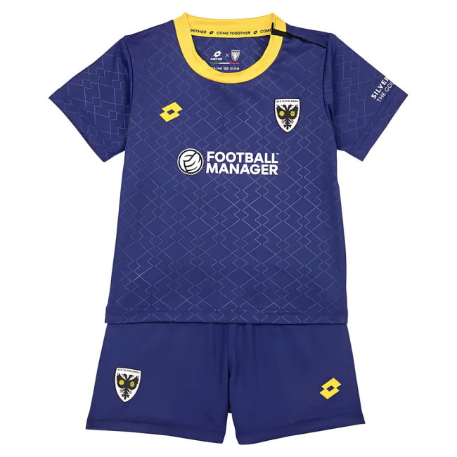 AFC Wimbledon Mini Home Kit 2025-2026 edition