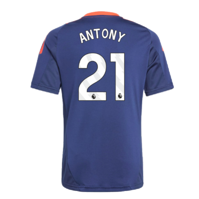 Genuine Man Utd Antony 21 2024 2024-2025 Man Utd Training Jersey (N...