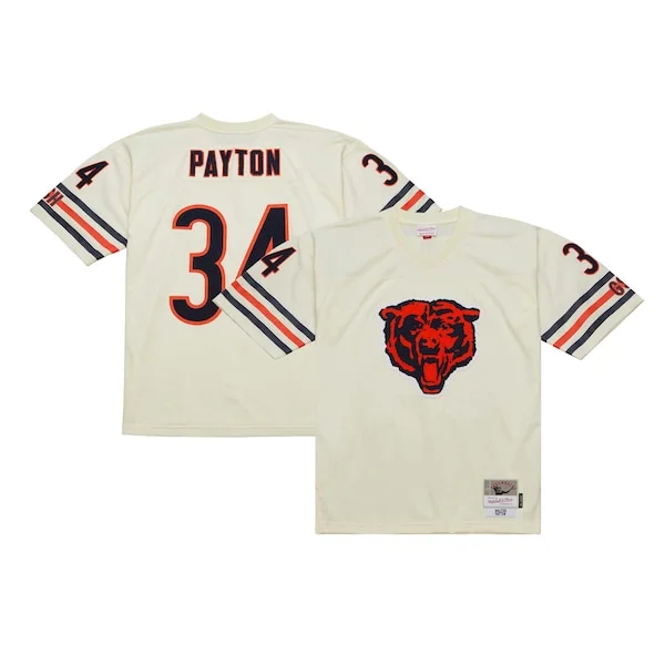 None Walter Payton Legacy Jersey - Cream | NFL Player Jersey