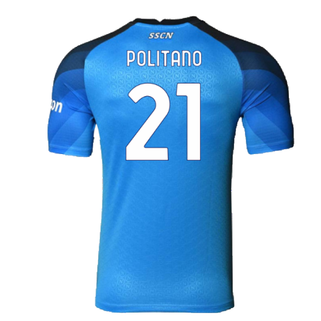 Performance Napoli 2022-23 Player Issue Home Shirt (3Xl) (Politano 21)