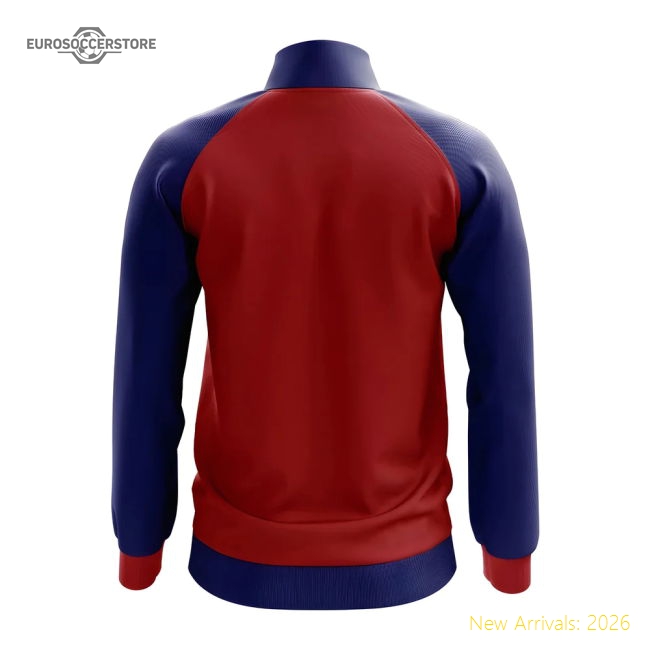 Romania Concept Football Track Jacket (Red) - Kids