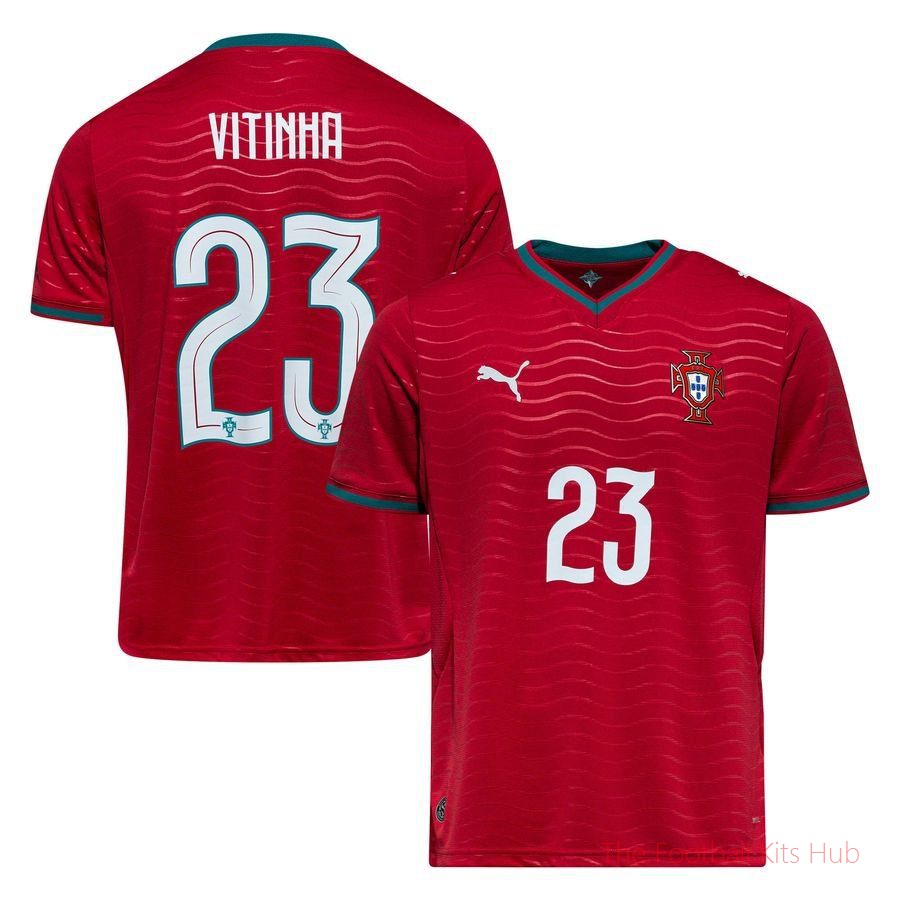 [EFS] Portugal Home Shirt World Cup 2026 VITINHA 23
