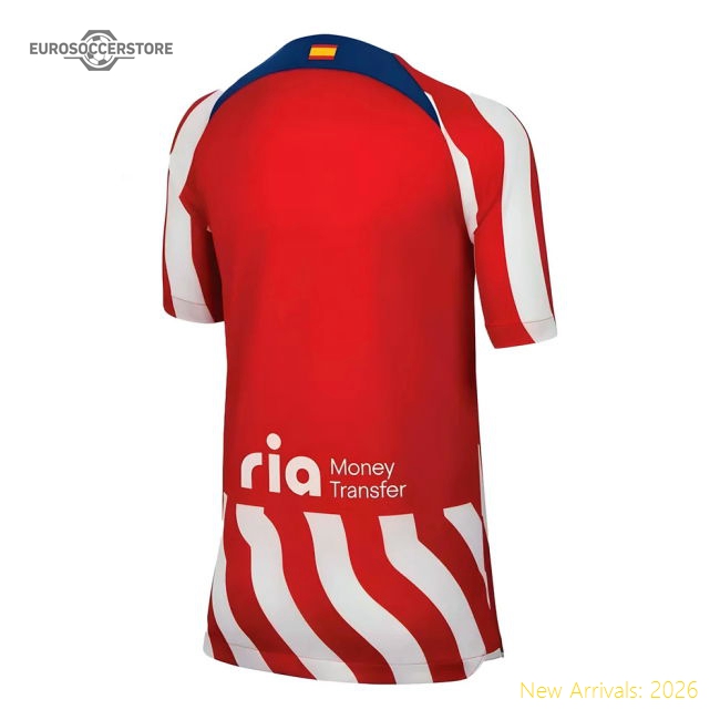 Professional-Grade 2022-2023 Atletico Madrid Home Shirt (Kids) (Joao Felix