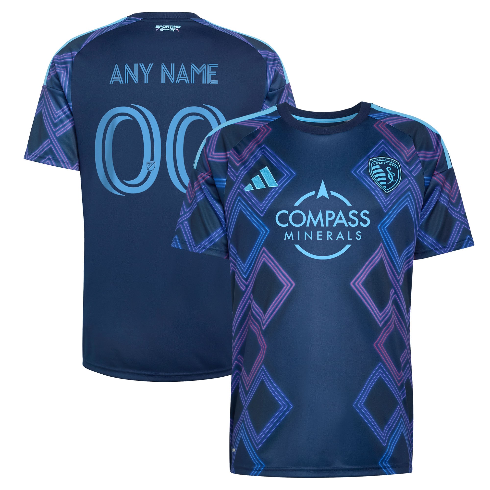 [JED] Women's Sporting Kansas City 2026 The 18th & Vine Kit Replica Custom Jersey - Blue