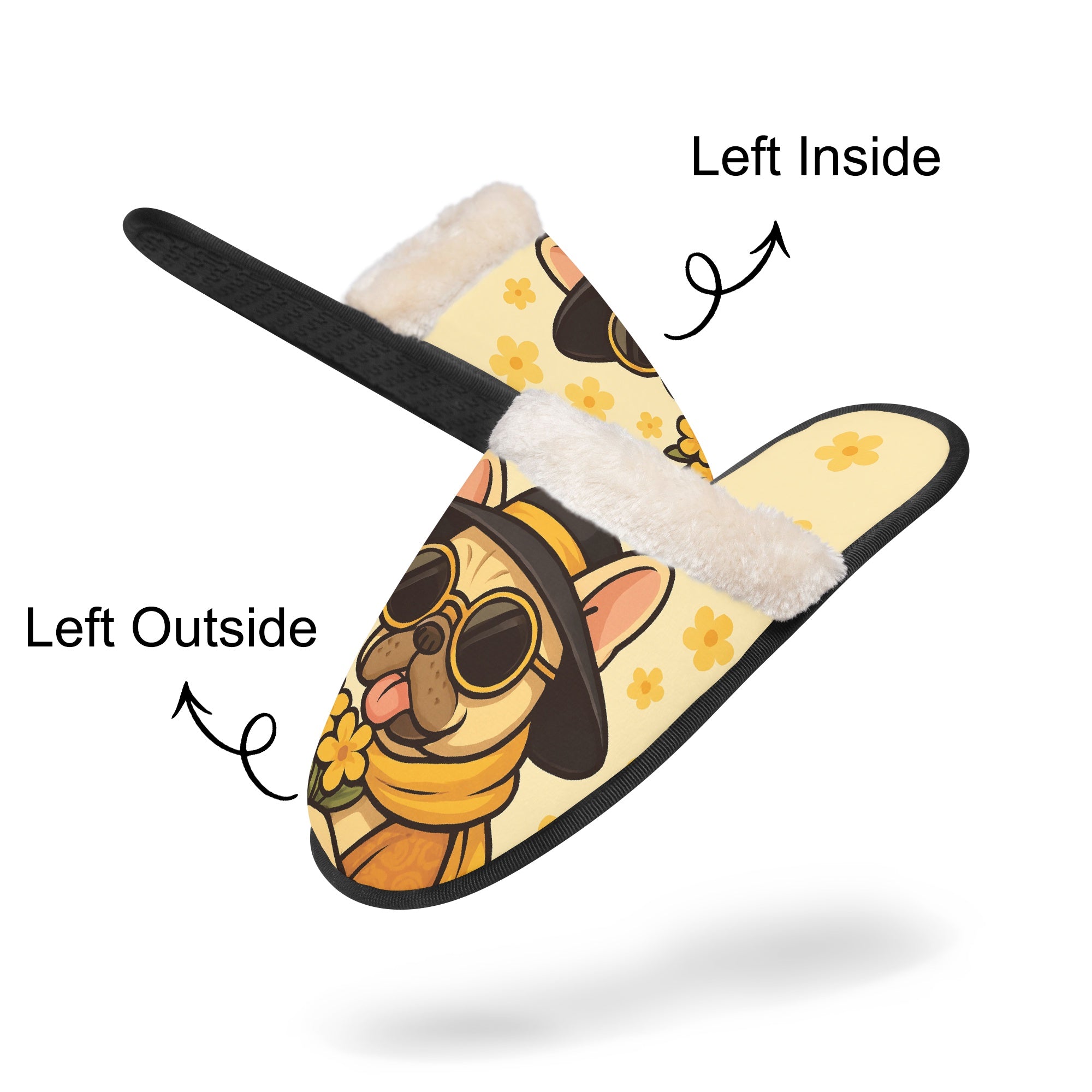 Frenchie Lover Teeny - Everyday Cozy Winter Slippers Casual Wear