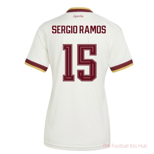 2026-2027 Spain Away Shirt (Womens) (Sergio Ramos 15)