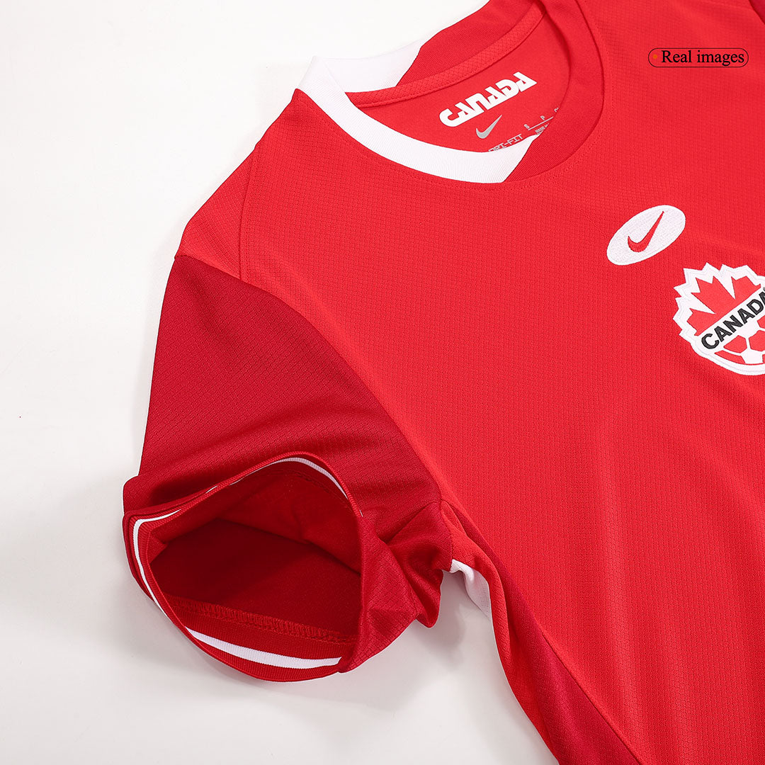 Men's Canada Home Jersey Copa Am¨¦rica 2024 Authentic Kit