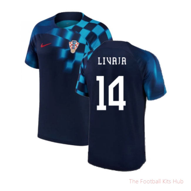 2022-2023 Croatia Away Shirt (Livaja 14)