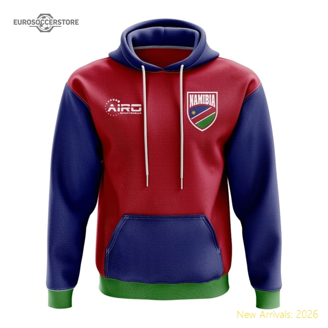 Namibia Concept Country Football Hoody (red) - Affordable