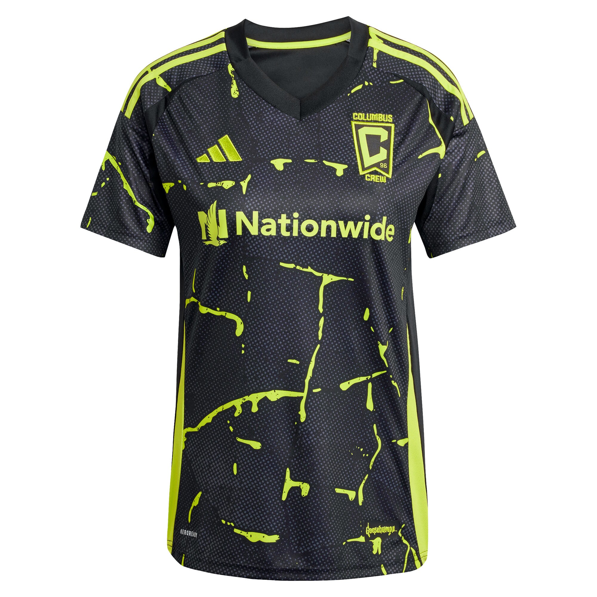 [SJH] Diego Rossi Columbus Crew Women's 2025 The Goosebumps Kit Replica Player Jersey - Black