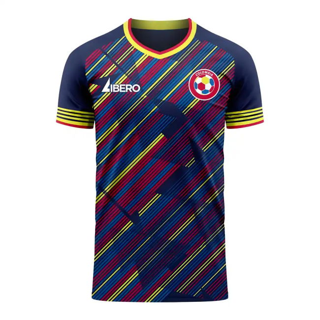 Colombia 2025-2026 Third Concept Football Kit (Libero) (VALDERRAMA 10)