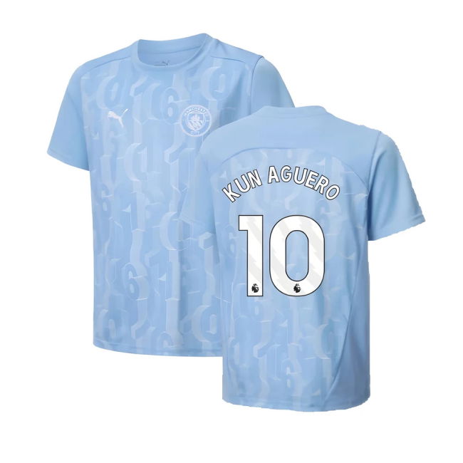 Elite Style Man City Professional Look Home Pro Level Shirt (Kids)