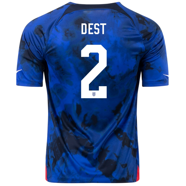 USA 2022-2023 Away Soccer Jersey –  Fan Version S