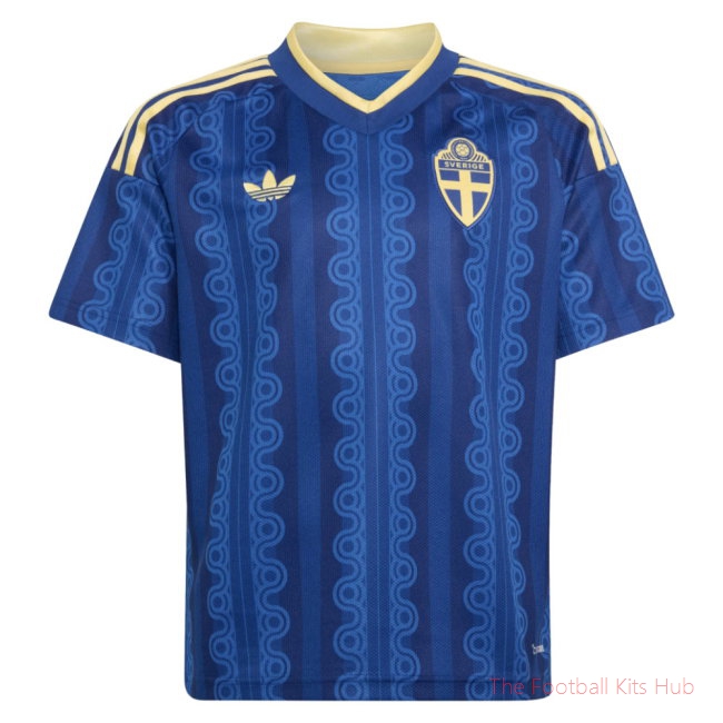 2026-2027 Sweden Away Shirt (Kids) (Your Name)