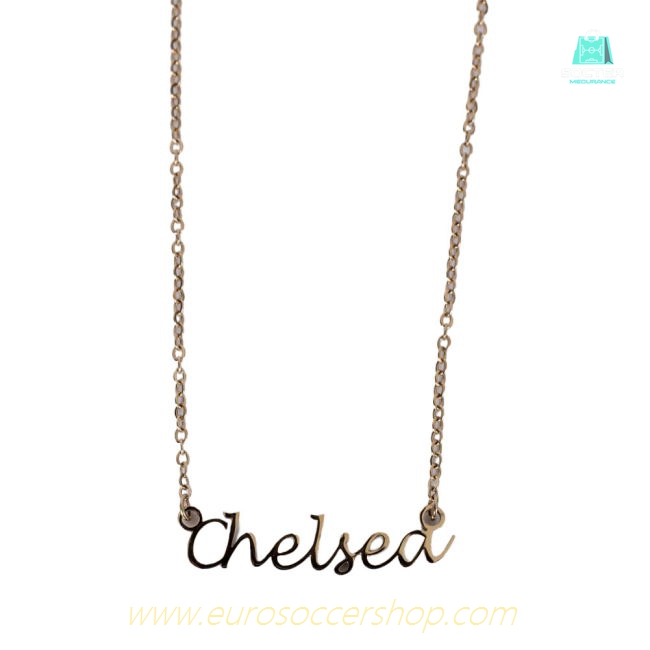 Chelsea FC Gold Plated Name Dropper Necklace