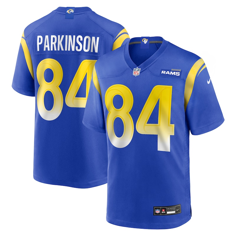 None Colby Parkinson Los Angeles Rams Championship Replica Jersey