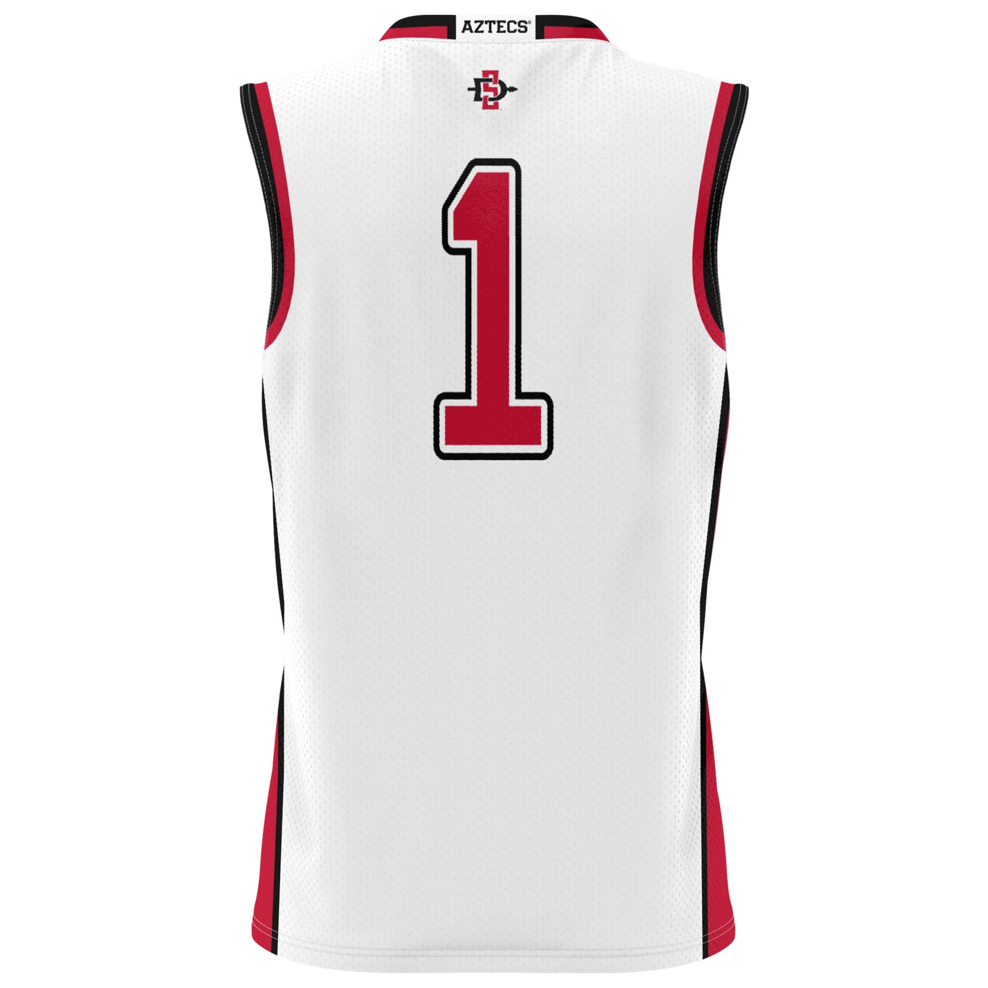 #1 San Diego State Aztecs GameDay Greats Youth Lightweight Basketball Fashion Jersey - White
