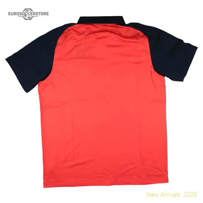 Professional Performance Classic 2024-2025 Man Utd Polo Shirt Red